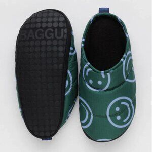 Baggu Puffy Slipper Smiley Print
